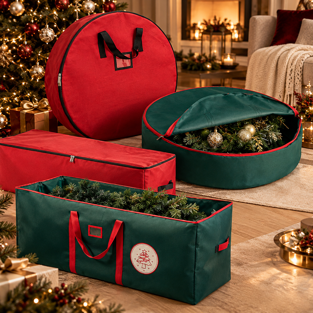 Velmmont Noël — Bolsa de Almacenaje para Árbol y Coronas