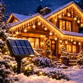 Velmmont Lumen — Luces Navideñas Solares de Exterior