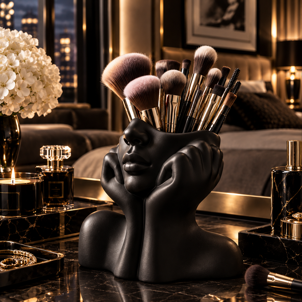 Velmmont Élégance — Organizador de Maquillaje y Brochas