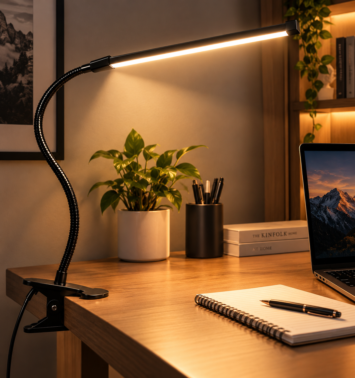 Velmmont Clip — Lámpara LED con Pinza